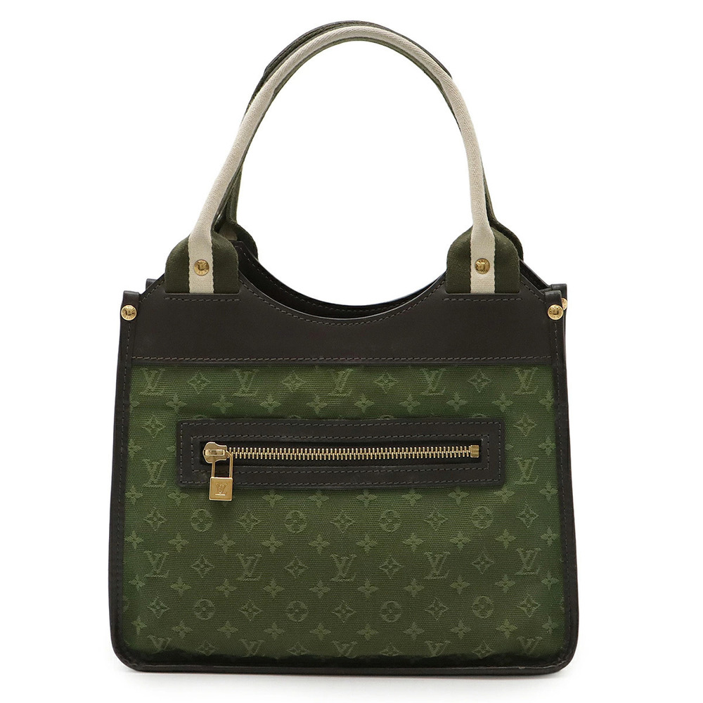 LOUIS VUITTON Monogram Sac Catherine Handbag Khaki Green